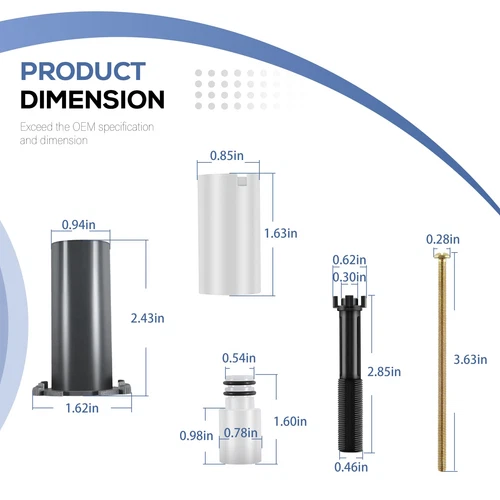 For Grohtherm SmartControl Trims For Grohe Universal Extension Kit 25MM 14048000 - Picture 8 of 14