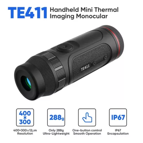 Guide TE211/TE411/TE421 Super Light Thermal Night Vision Monocular Hunting Scope - Picture 16 of 17
