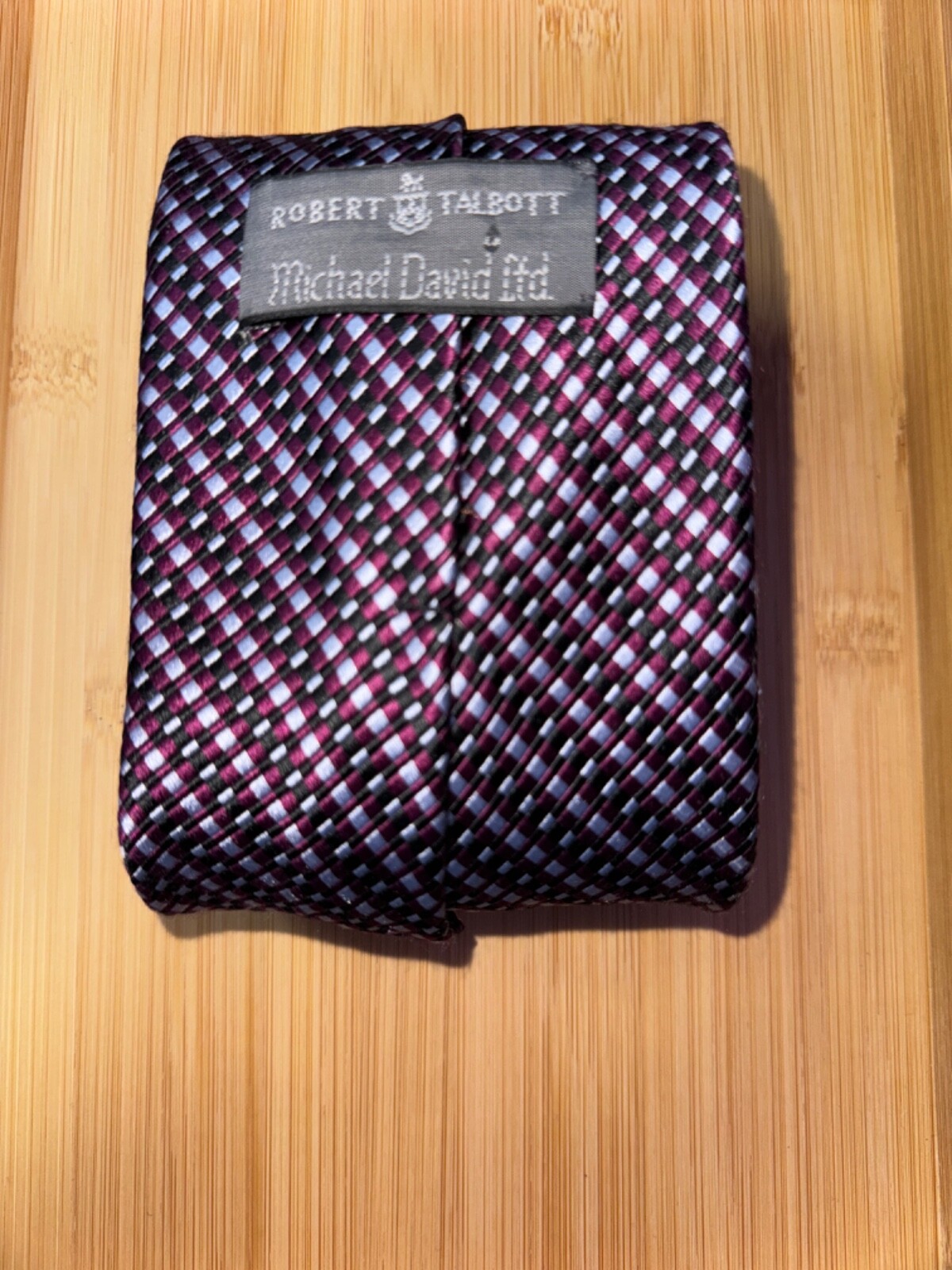 Robert Talbott Michael David Ltd Geometric Wide T… - image 2