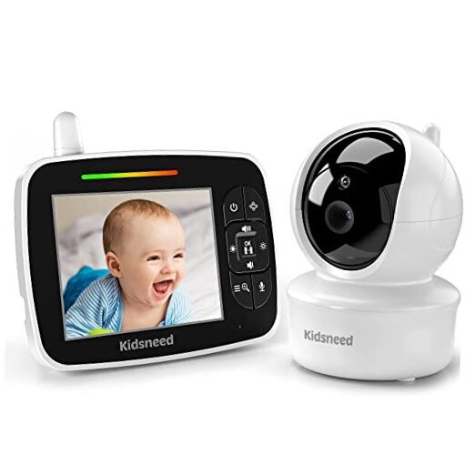 Baby Monitor - 3.5 Inch Video Baby Monitor with Remote Control Pan& Tilt 935A-image