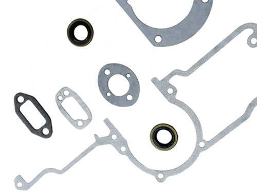 501 52 26-04 Fits Husqvarna 61 66 266 268 272 Chainsaw Gasket Set with Oil Seal - Picture 8 of 9
