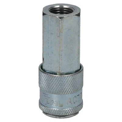 AB TOOLS Schrader Profile 17 Series Female Coupler 1/4" BSP Female Thread Air Line Hose
