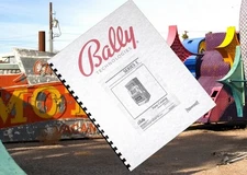 BALLY E SERIES 809, 831, 873 Slot Machine Parts Catalog