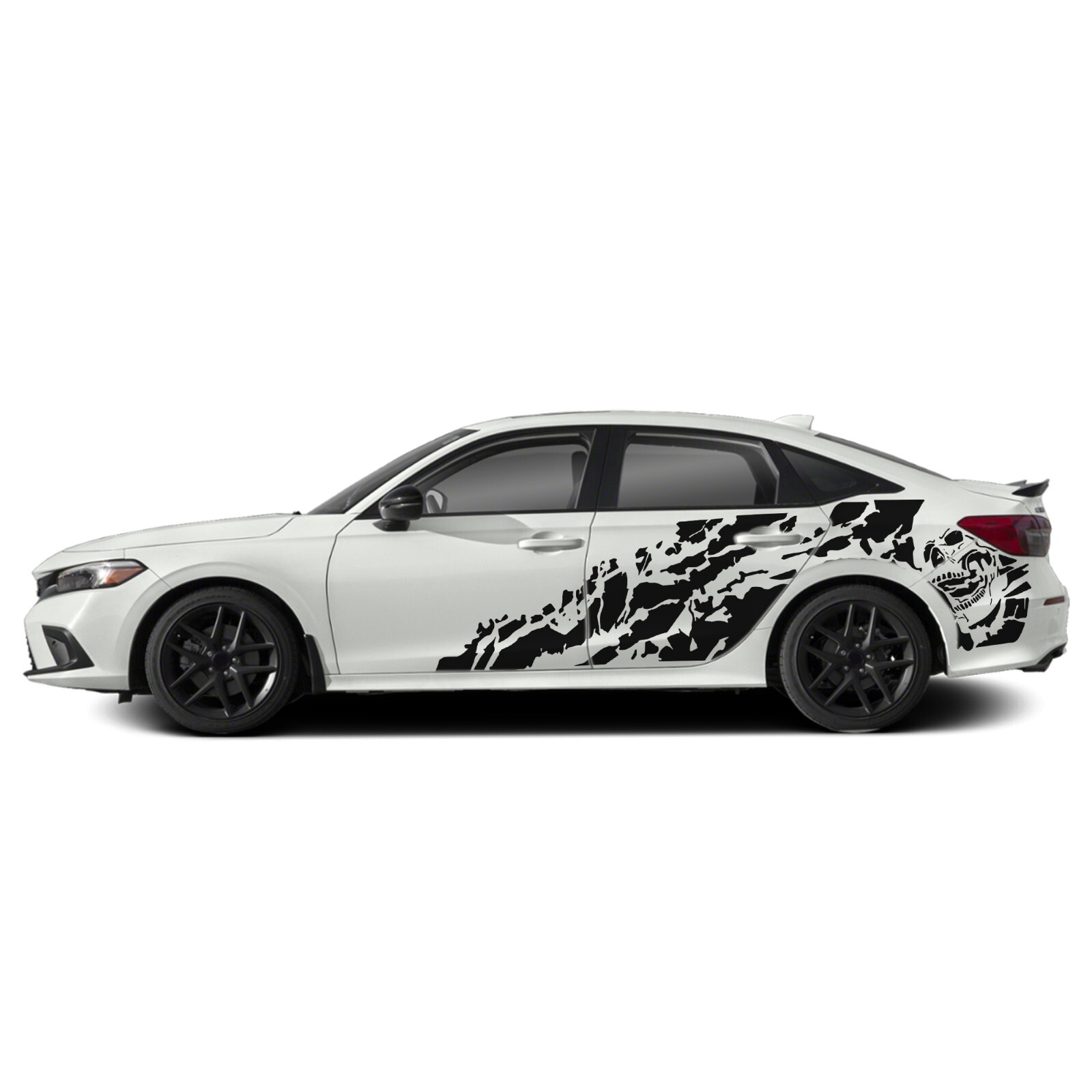 Nightmare graphics stickers decal compatible with Honda Civic