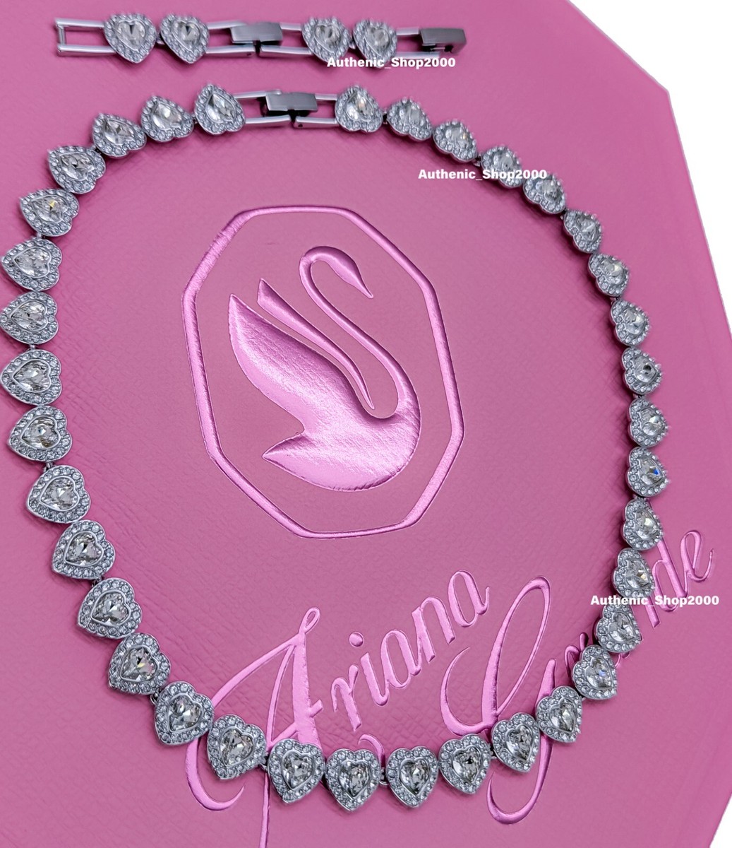 New in Gift Box 100% Authentic Ariana Grande x SWAROVSKI Tennis necklace  5720857