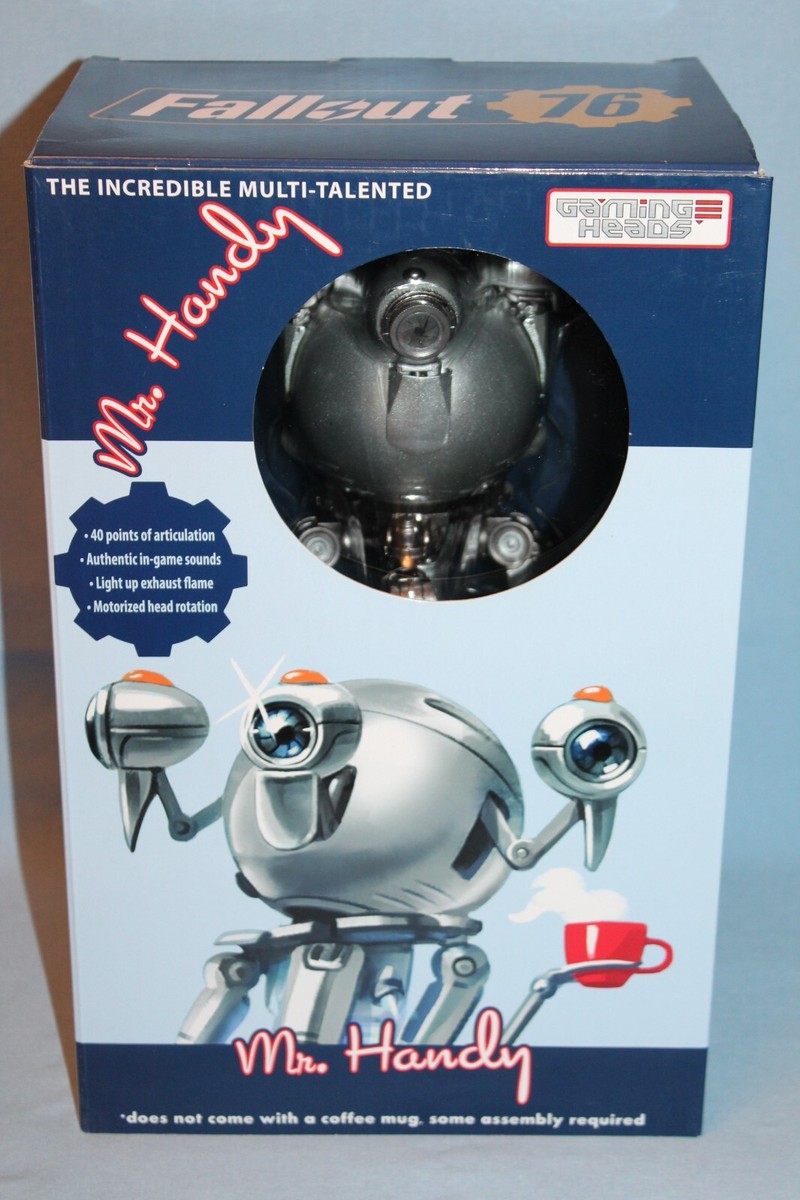 1/6 GAMING HEADS / BETHESDA / THREEZERO FALLOUT 76 MR. HANDY 12
