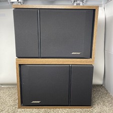 FOR PARTS OR REPAIR Bose 201 Series III Black Wired Left Right Stereo Speakers