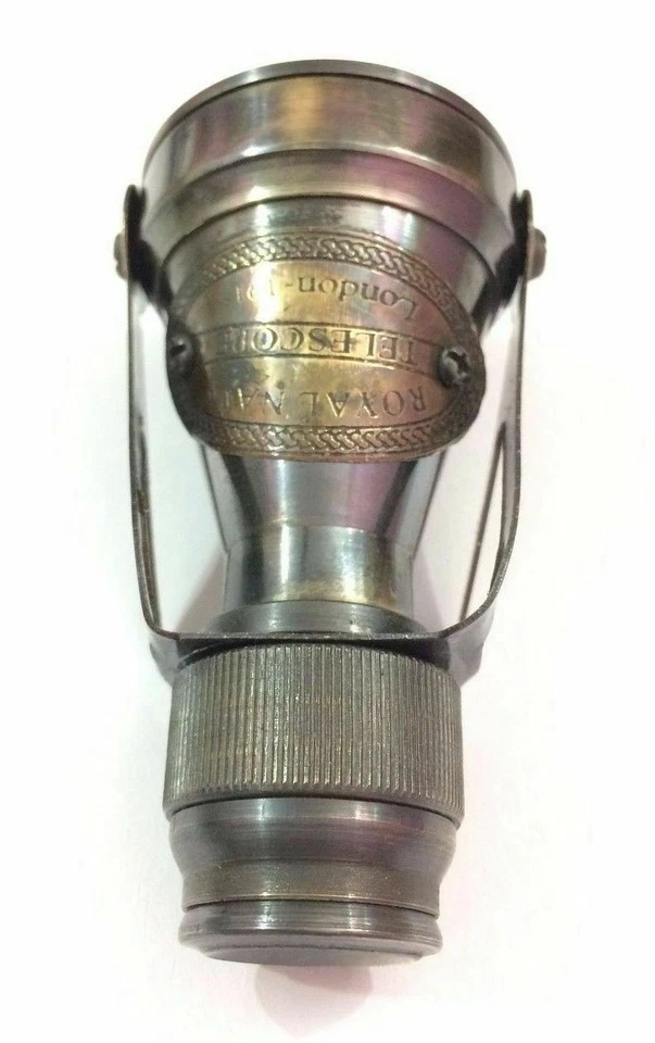 Винтажный ручной работы латуни старинный монокуляр телескоп карман мини телескоп - Изображение 4 из 4