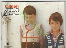 Vintage Canon AL-1 Quick Focus Manual