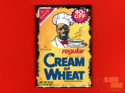 Cream of Wheat box art vintage sign 2x3'' fridge/locker magnet Nabisco