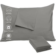 Niagara 4 Pack of Pillow Protectors with Zipper Standard Size Effective Dust ...