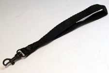 small camera Swivel wrist hand strap 7" long 1/2" wide black Olympus