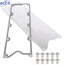For LS Gen 3 VALLEY PAN Cover w GASKET Plate Billet Knock Sensor Delete LSX LS1