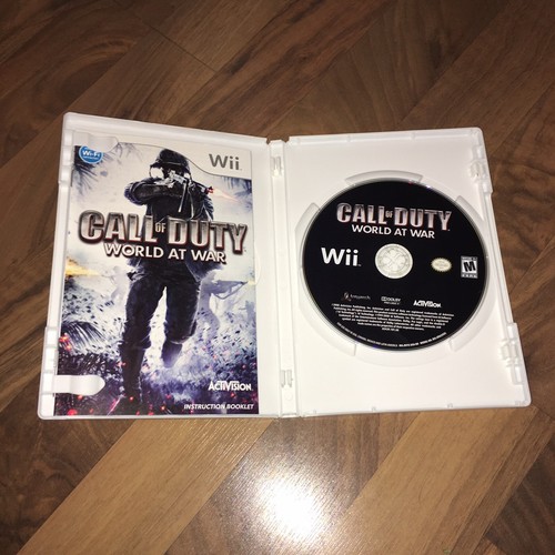 Call of Duty: World at War Nintendo Wii Game (U) Complete With Case And Manual - Picture 2 of 3