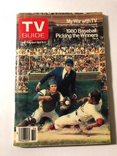 b TV GUIDE Magazine April 1980 BASEBALL Winners HOSTAGE Crisis in IRAN