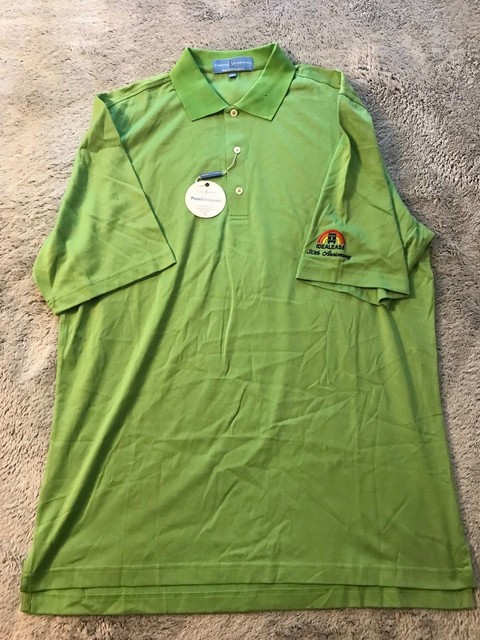 Fairway & Greene Pureformance S/S Polo Shirt Green *Idealease 30th* Size L | eBay