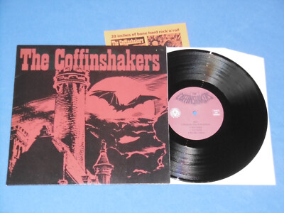 The Coffinshakers 10'' LP Dark Wings Over Finland limited to 666 RARE