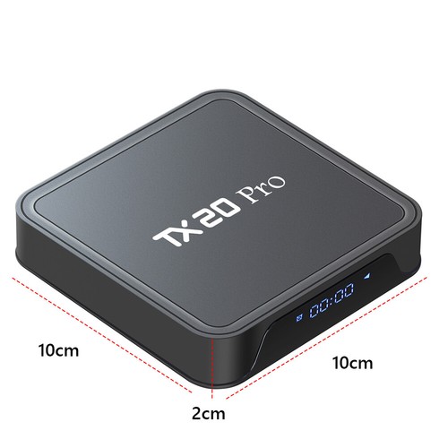 fr Android 15.0 Smart TV Box 4K Media Player Dual WIFI BT Set Top Box 1GB 8GB(EU - Zdjęcie 5 z 12