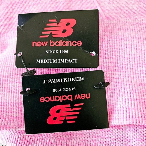 Pair of XXL New Balance Pink and Beige Sports Bras Athletic Wear Womens Exercise - Picture 15 of 20