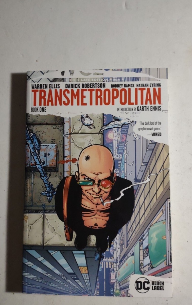 DC Vertigo Transmetropolitan Book 1 Paperback Warren Ellis Darrick