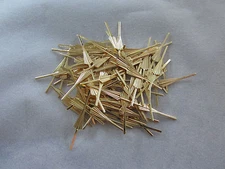 100  ARROW CONNECTOR PINS 35mm GOLD CHANDELIER PARTS LAMP CRYSTAL PRISM BEAD  