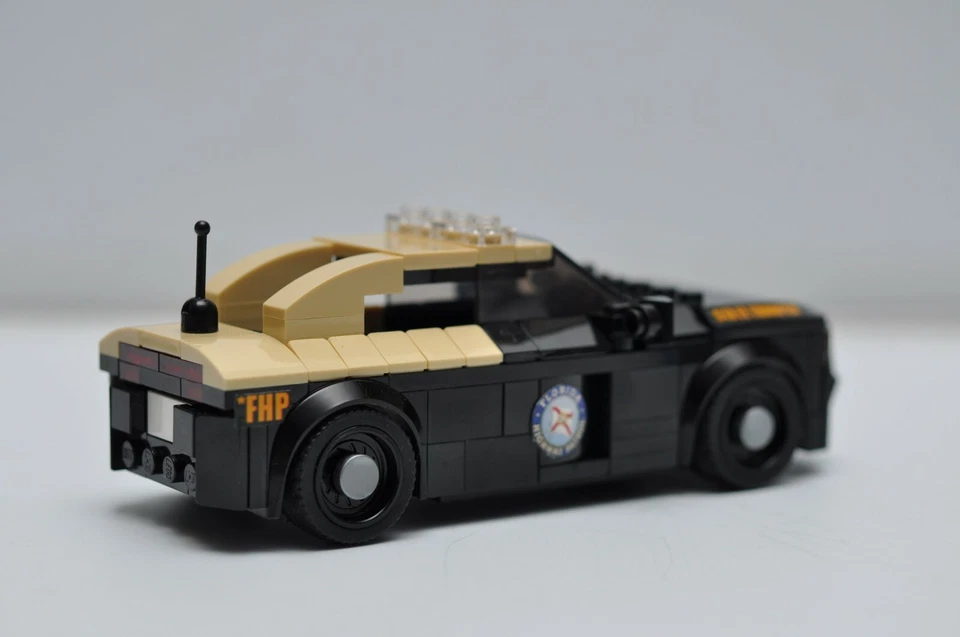State Trooper Florida Highway Patrol FHP Model compatible with LEGO® Bricks - Image 3 of 3