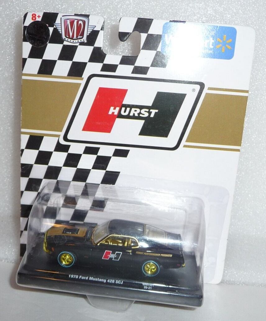 M2 Machines Gold Chase 1970 Ford Mustang 428 SCJ 1:64 Diecast