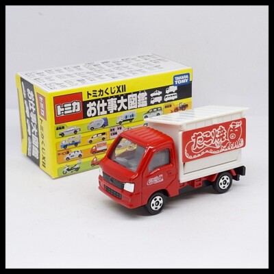 TOMICA Lottery 12 XII SUBARU SAMBER Takoyaki TRUCK 1/55 TOMY NEW 2009 10