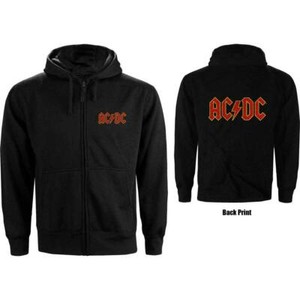 AC/DC logo & Angus Noir Sweat à Capuche-Official Merch Applique Pull-Toutes Les Tailles AC/DC logo & Angus Noir Sweat à Capuche-Official Merch Applique Pull-Toutes Les Tailles