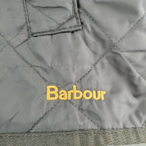 BARBOUR LIDDESDALE SPORT Size XL Mens Brown Full Zip Quilted Field Jacket Coat - Picture 6 of 12