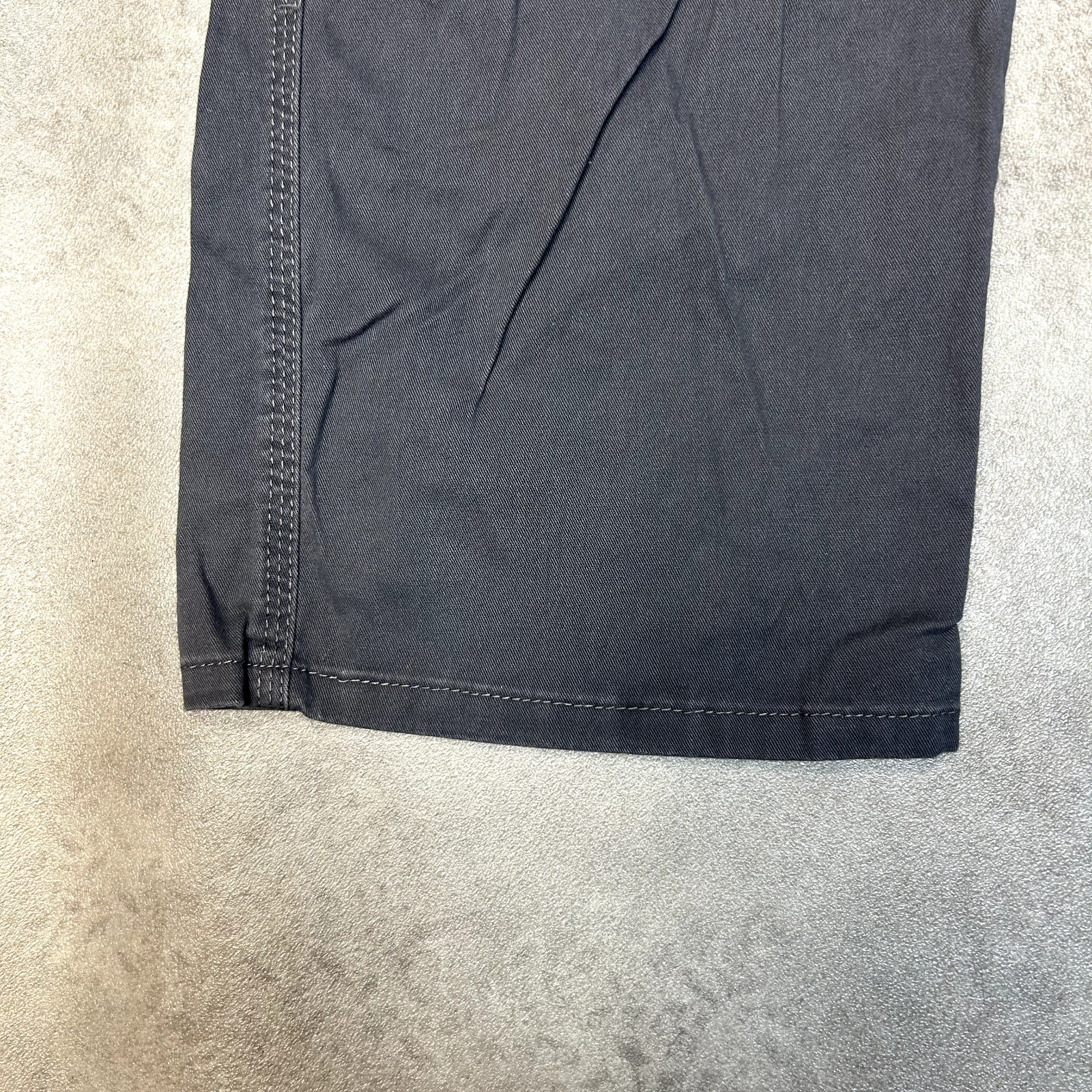 Wrangler Cargo Trousers Mens 34" Y2K Baggy Fit Wide Leg Workwear Pants, Grey image 9