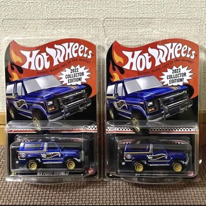 ホットウィール コレクターズエディション '85 フォード ブロンコ Don Quijote Hot Wheels Novelty 2022 COLLECTOR EDITION '85