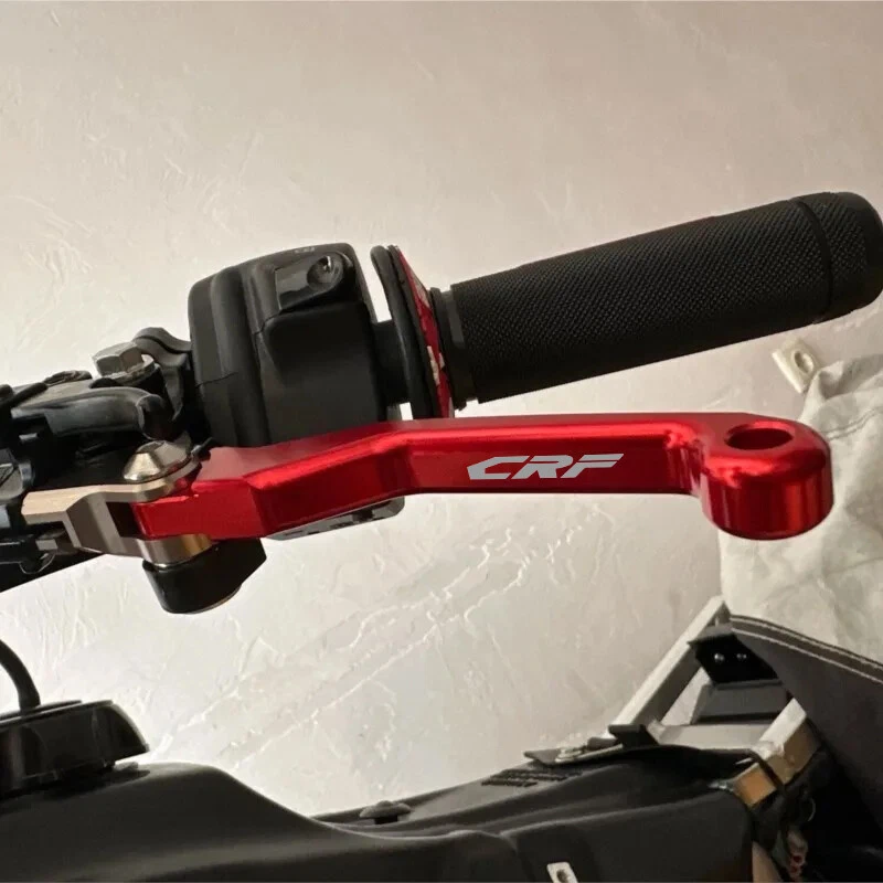 For HONDA CRF150F CRF150R CRF230F CNC Pivot Brake Clutch Levers Anodized  - Image 2 of 4