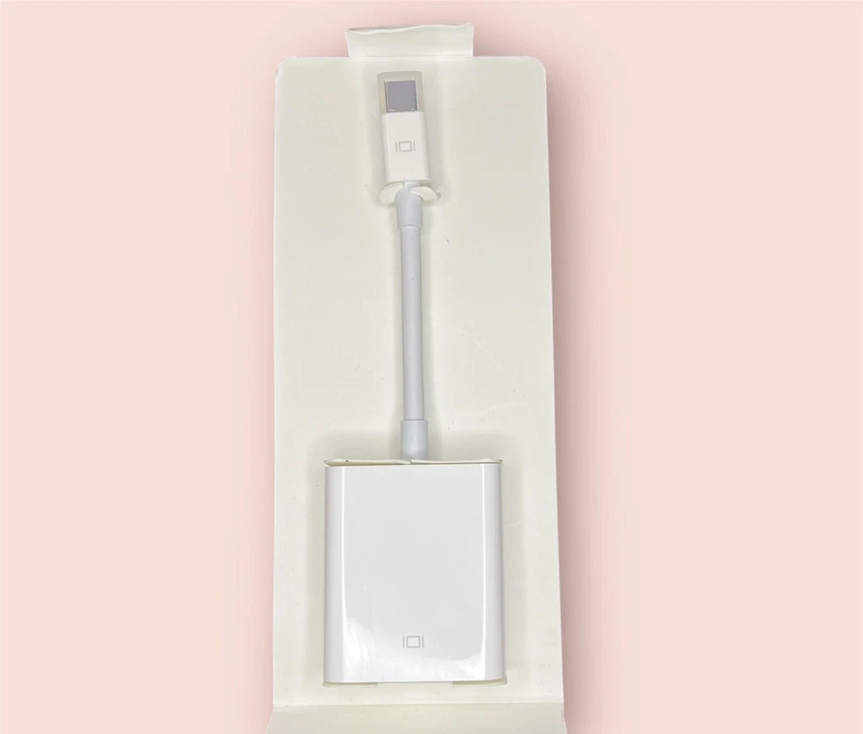 Apple Thunderbolt Mini DisplayPort to VGA Cable Adapter for Macbook Pro Air iMac - Image 2 of 4