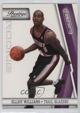 2010-11 Prestige Rookie Bonus Shots Purple 26/49 Elliot Williams #172 1e2l