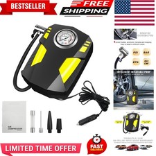 Heavy Duty Portable Air Compressor Car Tire Inflator Electric Pump Auto 12V