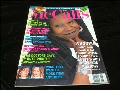 McCall's Magazine June 1993 Whoopi Goldberg, Kirstie Alley, Michelle Pfeiffer
