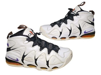 Nike Air Max CB 34 White Varsity Purple Mens Basketball Shoes Size 10 414243-100