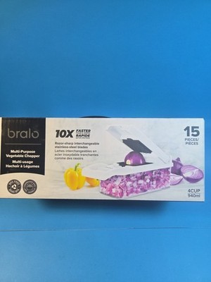 Bralo - Multi-purpose Vegetable Chopper - 15 Pieces