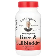 Dr. Christopher's Liver & Gall Bladder Formula 415 mg 100 Veg Caps