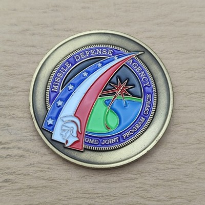 Missile Defense Agency GMD Joint Program Office Challenge Coin
