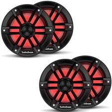 Rockford Fosgate M1-6B 6  Color Optix Marine Speakers - 75W RMS, 300W Peak