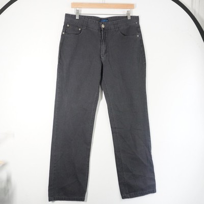 Burberry London Blue Label Vintage Style Gray Denim Jeans Pants Size 33 Designer