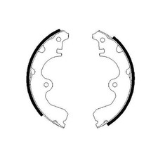 Bosch Bremsbacken hinten für Toyota Paseo Starlet