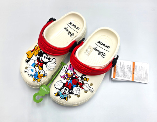 Crocs x Disney Mickey and Friends Classic Clog Unisex Character Jibbitz Charms
