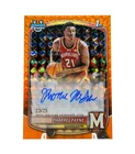 PHARREL PAYNE 2025-26 Bowman Chrome U 1st Orange Auto /25 Maryland #CPA-PP RC SP