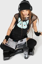 KILLSTAR Lil Vampurr Overalls In Black