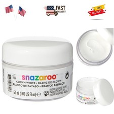 Face and Body Paint, Clown White, 50ml