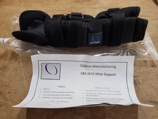 Optima OM-3916 Wrist Brace Support, Bilateral Right or Left, Size XL, New