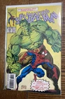 The Amazing Spider-man # 385,  1993,  Bagley art, w/The Hulk,    VF condition